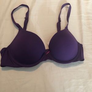 PINK VS Purple push-up bra 34B